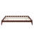 Solid Dry Bamboo Wood Platform Bed-1532626555