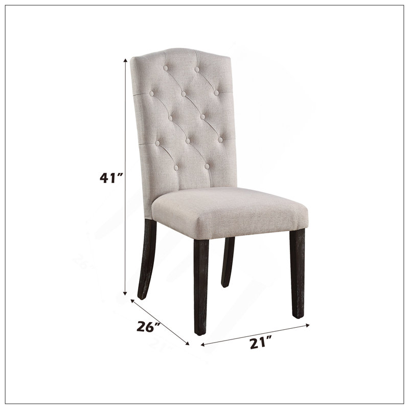 Ensemble de 2 chaises de salle à manger Gerardo