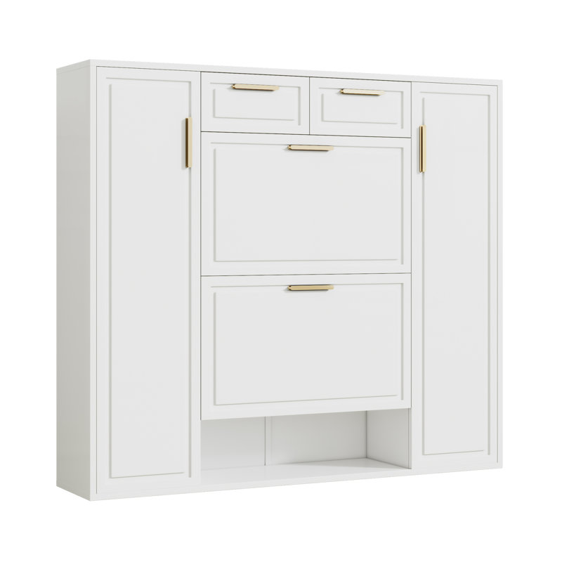 20 Pair Shoe Storage Cabinet
