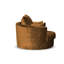 Upholstered Swivel Armchair-1903443028
