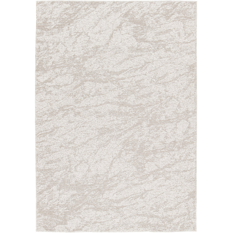 Rectangle Abstract Area Rug, Beige, Rectangle 200 x 290 cm