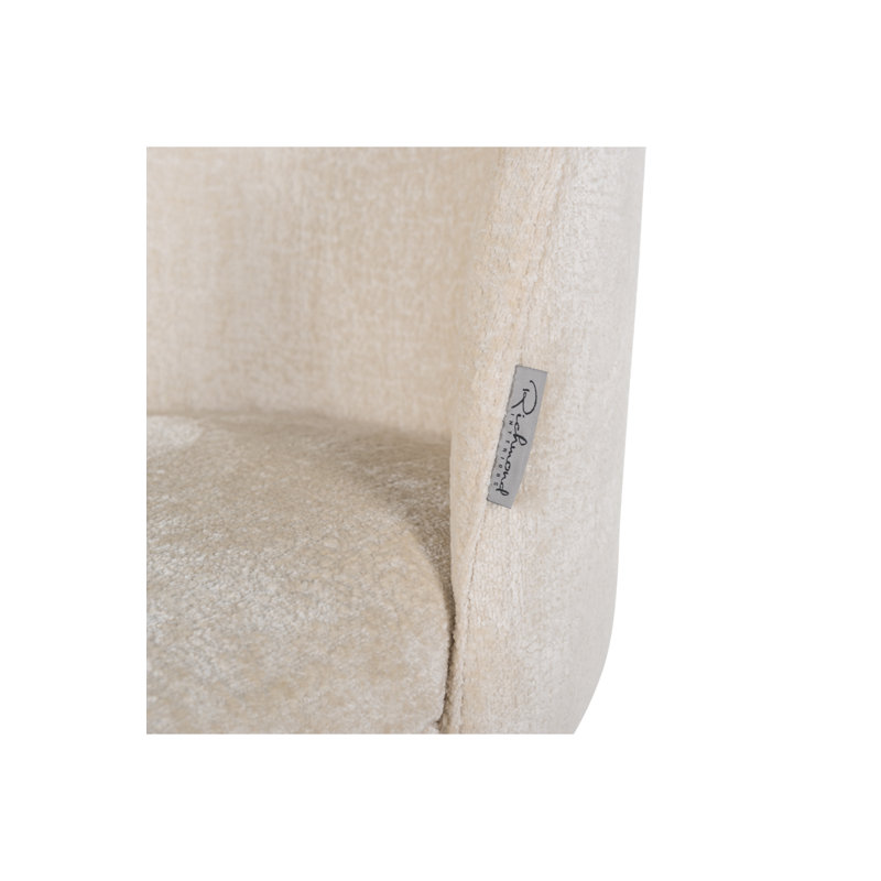 Alicia Upholstered Dining Chair, White