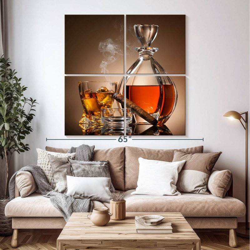 Carafe à whisky Yarlin, H 50 po x l 50 po