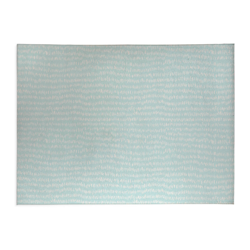 Paillasson Crop Row, Bleu clair, L 48 po x L 72 po