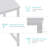 Computer Desk with 4 Drawers, Fabric Drawers Writing Desk-559843287-559843282