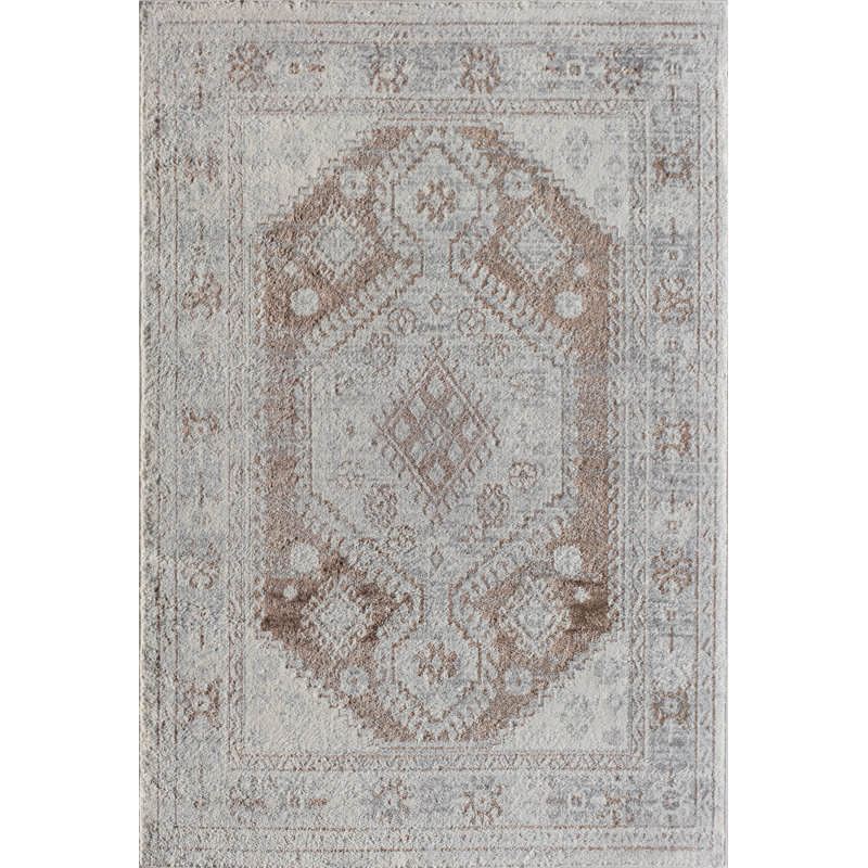 Tapis brun clair Gabriel, Rectangle 5 pi 3 po x 7 pi