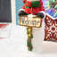 29.25"H Christmas Resin Snowman Porch Décor Includes 8 Warm White Lights With Timer
