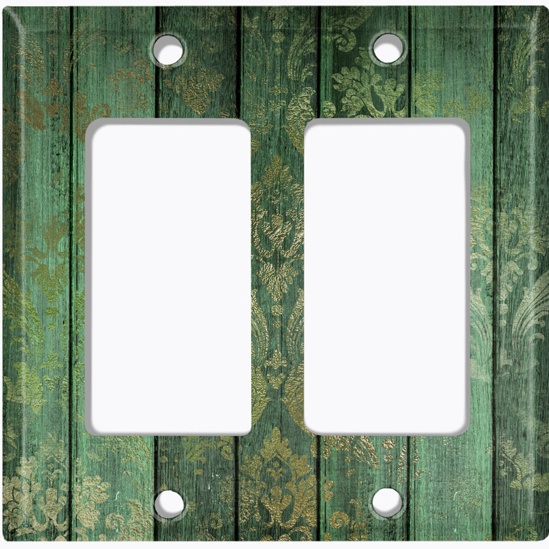 2 - Gang Toggle Light Switch Standard Wall Plate