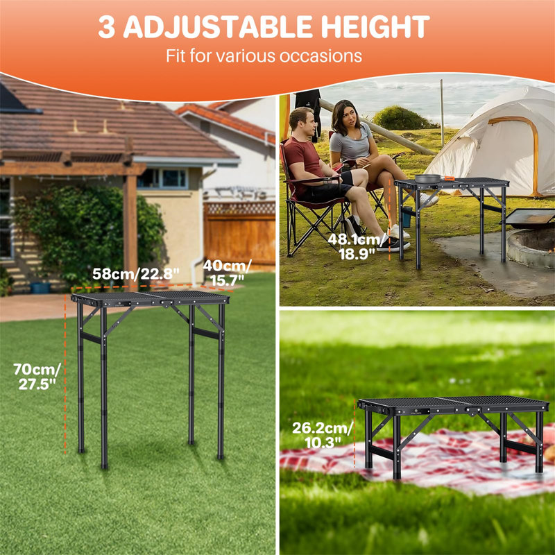 Rectangular Outdoor Picnic Table