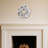 Flocked Christmas Wreath with LED Lights