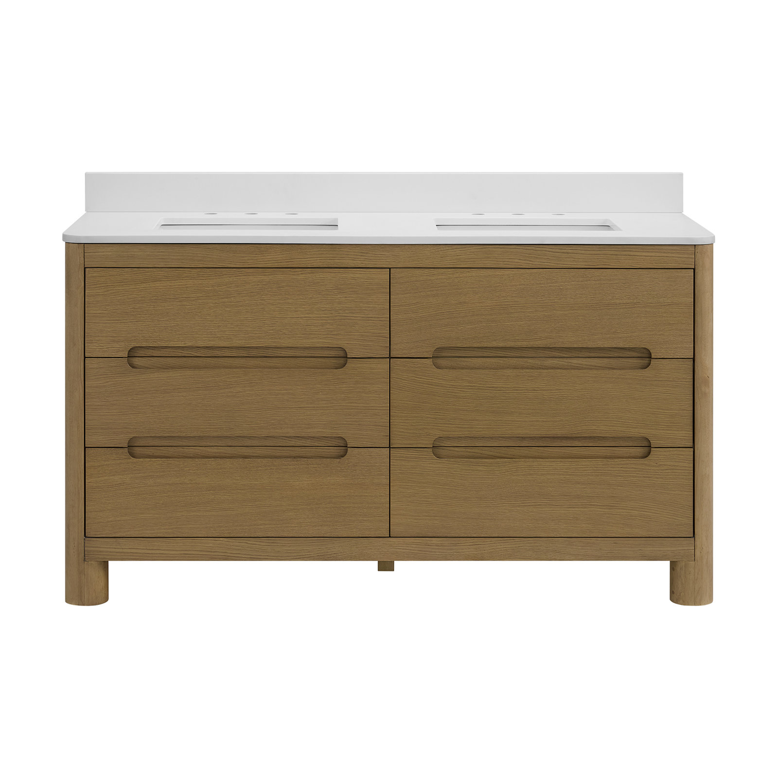 Oslo 60" Double Bathroom Vanity