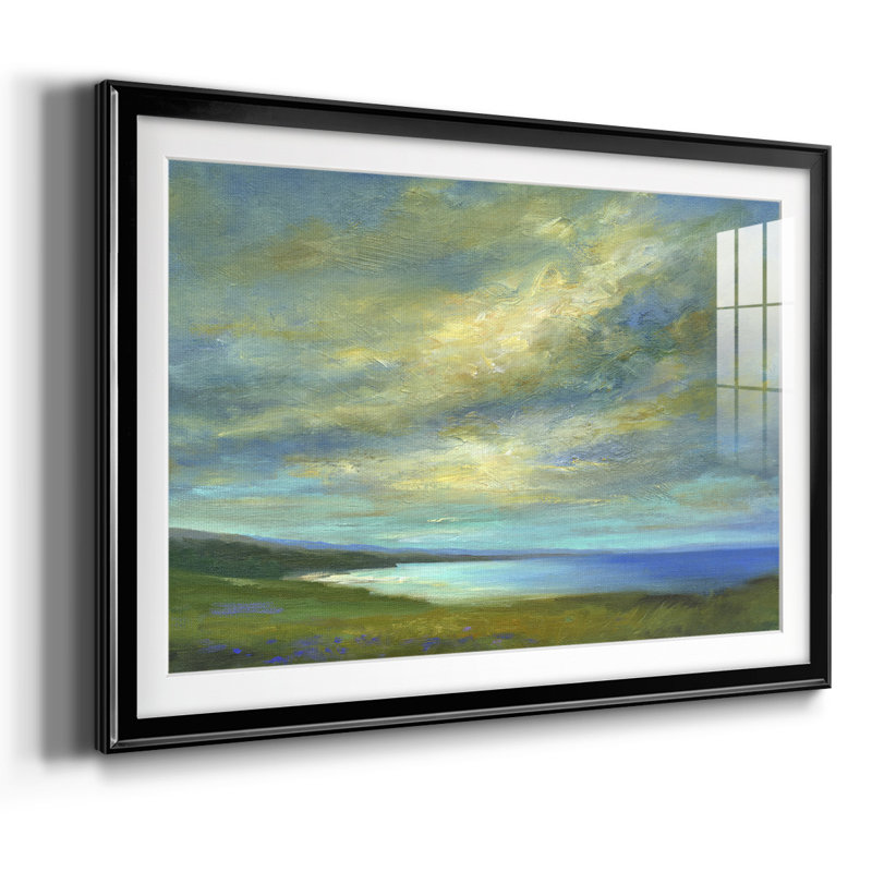 Coastal Views I, reproduction encadrée sur papier, Noir, H 15 po x l 21 po x P 1,5 po