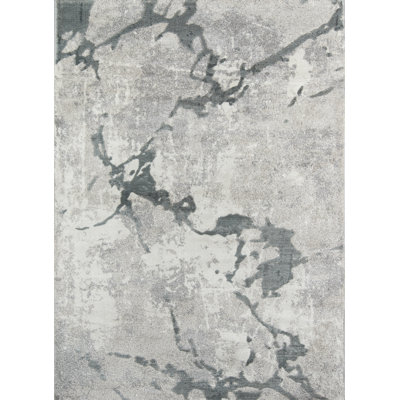 Tapis abstrait gris Northwick