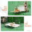 Grand lit pour animal de compagnie, lit surélevé pour chien