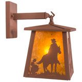 Rustic Lodge 1 - Light Outdoor Wall Lantern