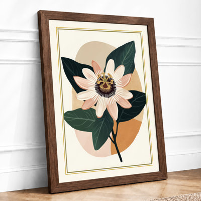 Passion Flower Study Botanical - Print