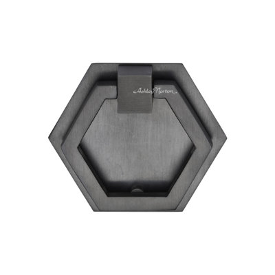 Hex Cabinet Drop Pull on Backplate