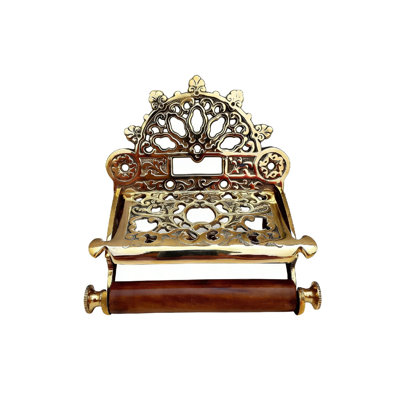 Brass Paper Towel Holder