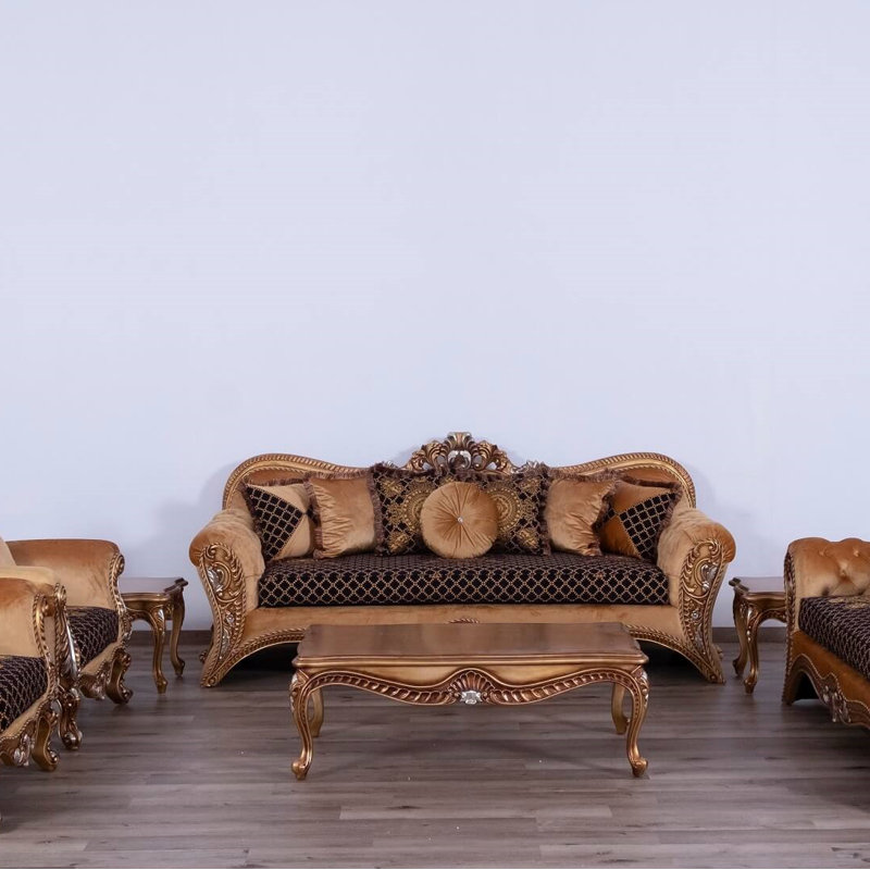 New Emperador II 3 - Piece Coffee Table Set