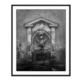 Roman Eagle Fountain - Picture Frame Photograph on Paper