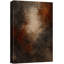 Art abstrait sur toile brun foncé et rouille-120783609-120783613