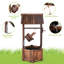 Steib Outdoor Wood Waterfall Fountain