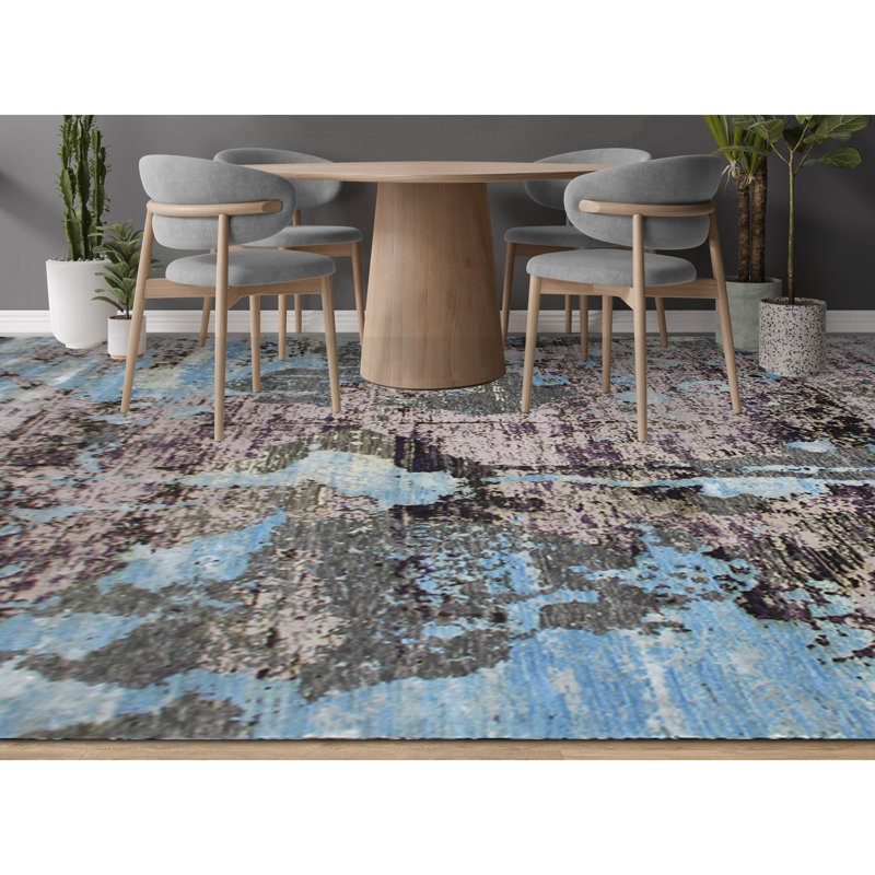 Abstract Area Rug, Rectangle 8' x 10'
