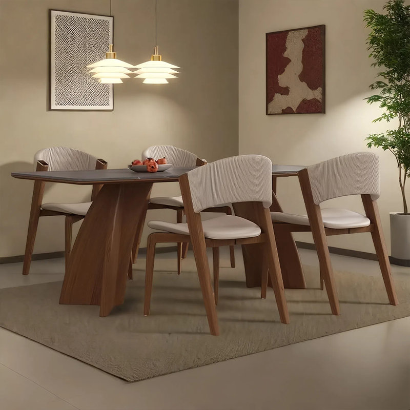 Ensemble de table et chaises Vintage, H 29,52 po x L 55,11 po x l 31,49 po