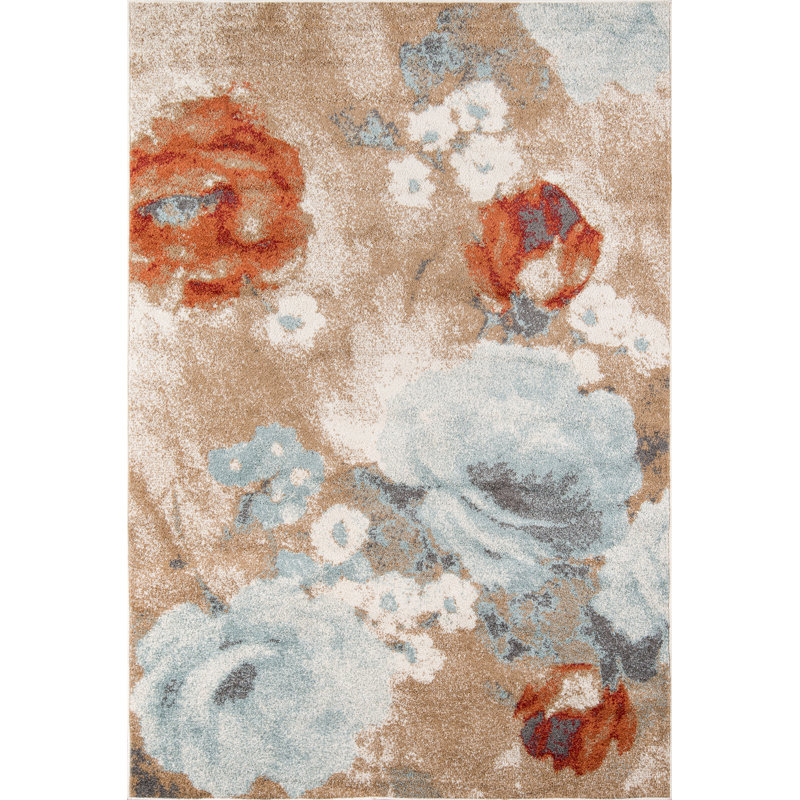 Abstract Rug, Rectangle 3'11" x 5'7"