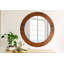 Huldar Glass Flat Wall Mirror