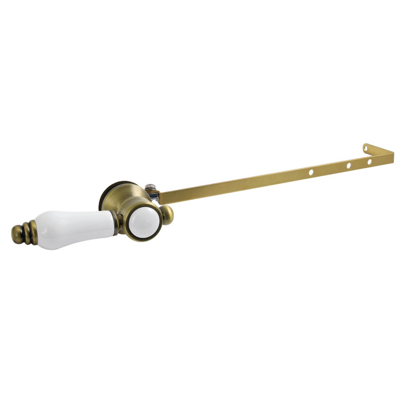 Kingston Brass Bel-Air Universal Front Or Side Mount Toilet Tank Lever, Antique Brass