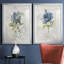 Blue Linen Peony - ensemble de 2 reproductions d'art-258934880-258934895-258934882