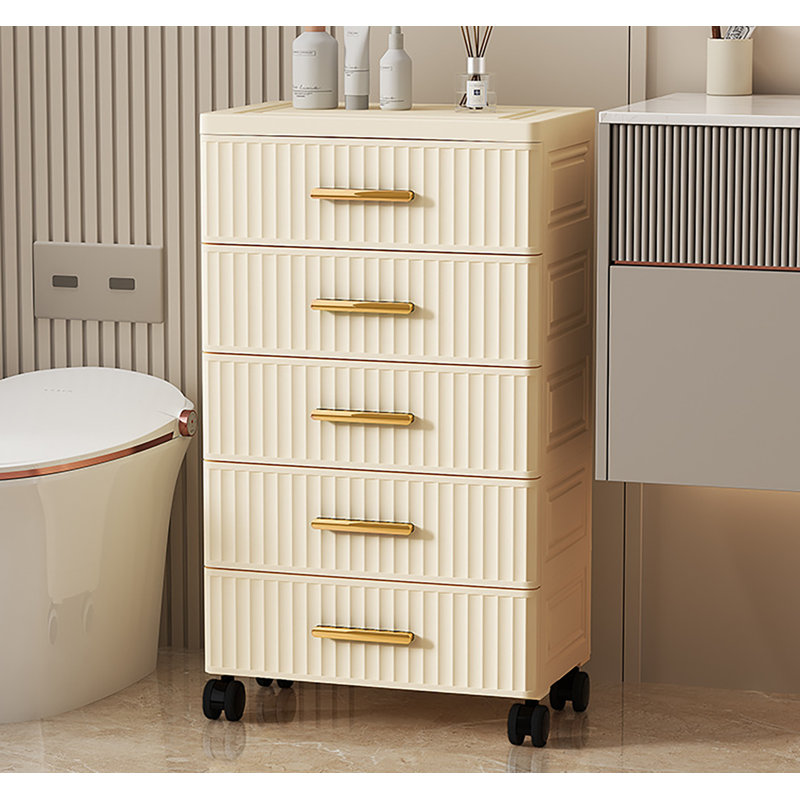 Plastic 5 - Drawer Standard Accent Chest