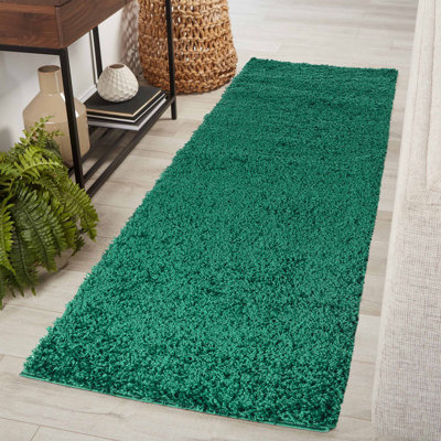 Esterly Solid Colour Shag Area Rug