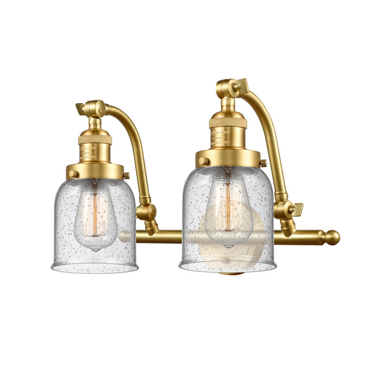 Keasler 2 - Light Dimmable Vanity Light, Satin Gold