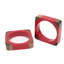 Quatro Napkin Rings - White-1125975986