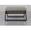 Ensemble de conversation d'extérieur en aluminium 5 pièces avec 2 fauteuils club, 2 repose-pieds et table de bout avec coussin-131406326-131406329