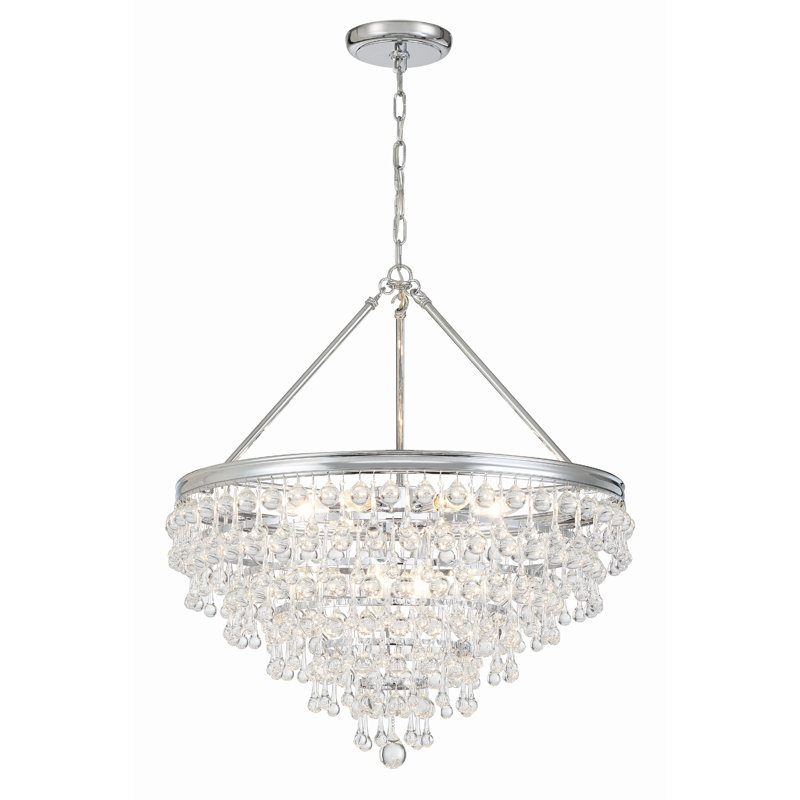 Freddy 8 - Light Dimmable Tiered Chandelier