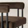 Colrain 24" Upholstered Velvet Solid Back Counter Stool