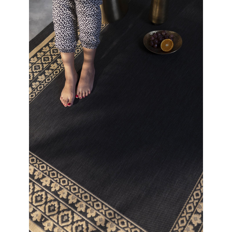Tapis d'extérieur en polypropylène de qualité supérieure, Rectangle 5 pi 3 po x 7 pi 6 po