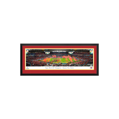«Super Bowl Liv Champions - Kansas City Chiefs», reproduction de photo panoramique sur papier