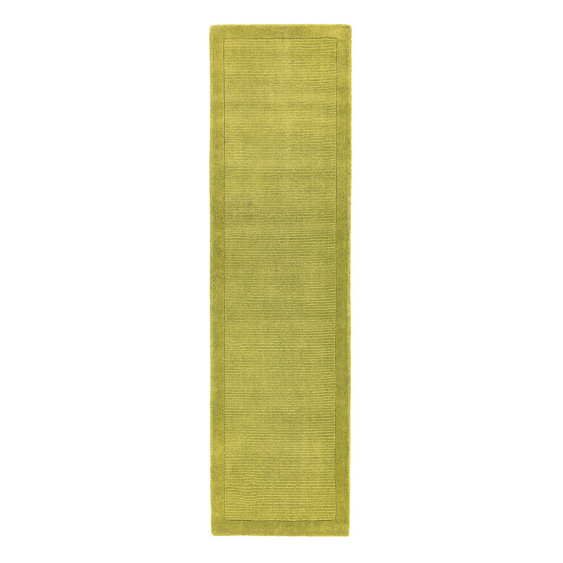 Durbin Solid Colour Wool Hand Woven Area Rug, Runner 68 x 240cm