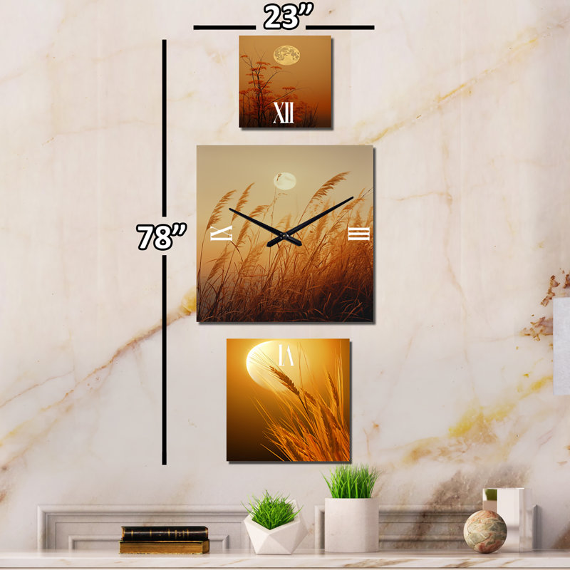 Sibille Metal Wall Clock