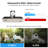 8CH DVR Security Cameras System with 1TB HDD, 4 Outdoor Bullet Cameras, Motion Detection