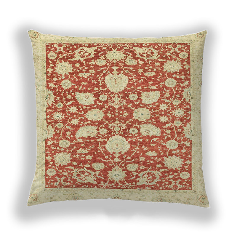 Coussin abstrait 2424, Microsuède