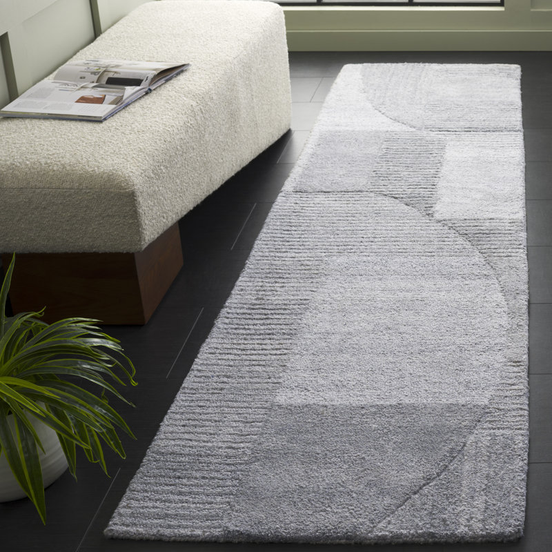 Harvest 401 Hand Tufted Performance Abstract Rug, Runner 2'3" x 9'