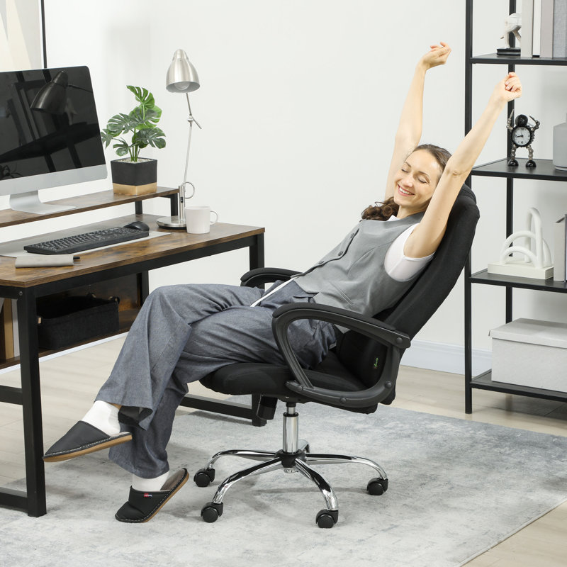Linen Office Chair