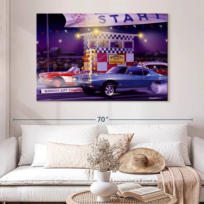 Mehar Drag City, 34" H x 51" W