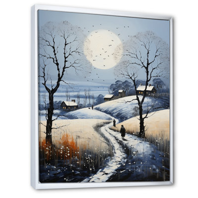 " Countryside Snowy Minimalism Winter I "