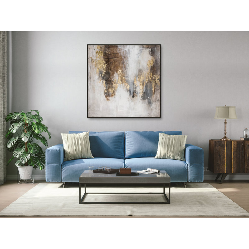 Floater Frame Painting on Canvas